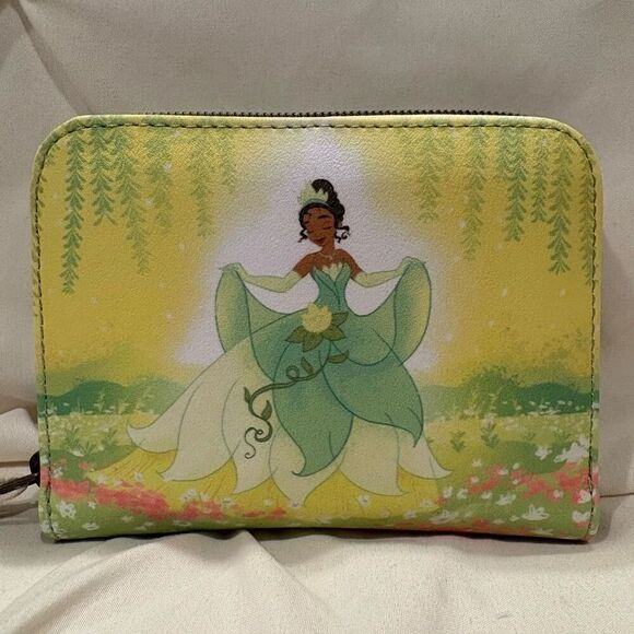 Loungefly X Princess and the Frog Tiana Mini Backpack & Zip Wallet Set NWT - Picture 7 of 13